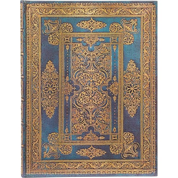 BLUE BLANC GOUDE La Marseillaise 洋書 Blue Luxe Midi Lined Hardcover Journal, 144pg, 120GSM by